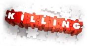 Killing - Text on Red Puzzles.